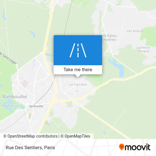 Rue Des Sentiers map