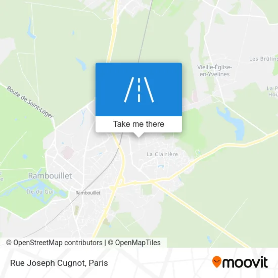 Rue Joseph Cugnot map