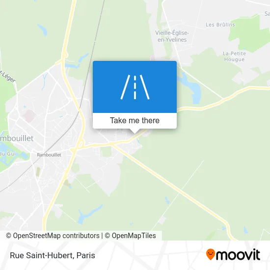 Rue Saint-Hubert map