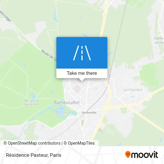 Résidence Pasteur map