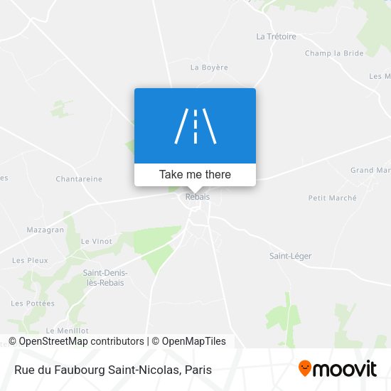 Rue du Faubourg Saint-Nicolas map