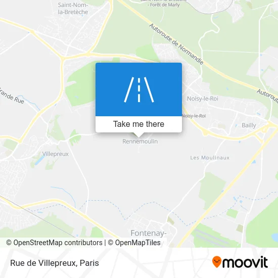 Rue de Villepreux map