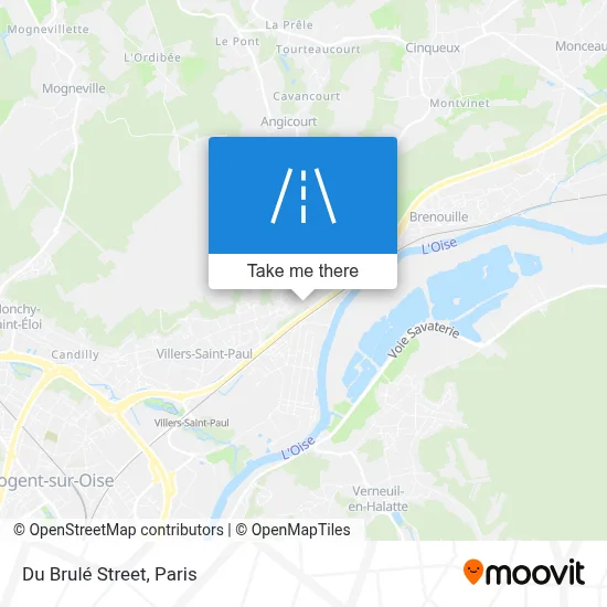 Rue Du Brulé map