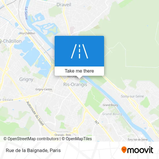 Rue de la Baignade map