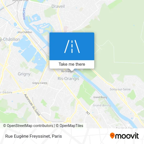 Rue Eugène Freyssinet map