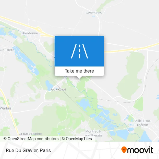 Rue Du Gravier map