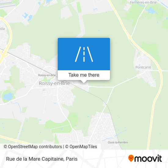 Rue de la Mare Capitaine map