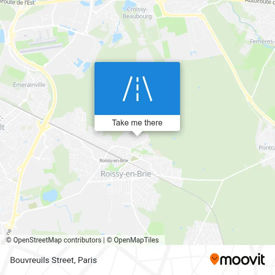 Rue Des Bouvreuils map