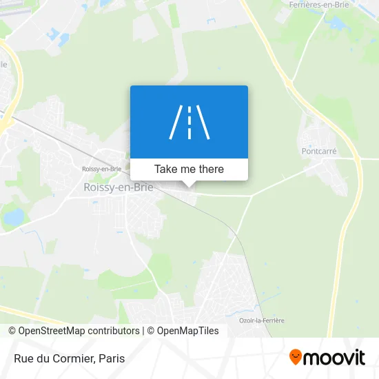 Rue du Cormier map