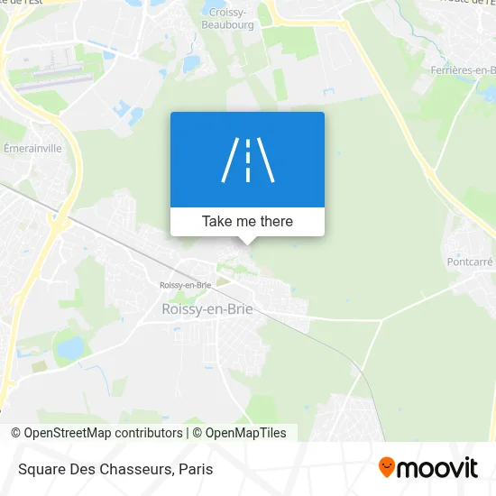 Square Des Chasseurs map