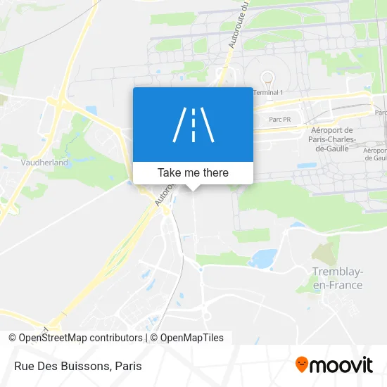 Rue Des Buissons map