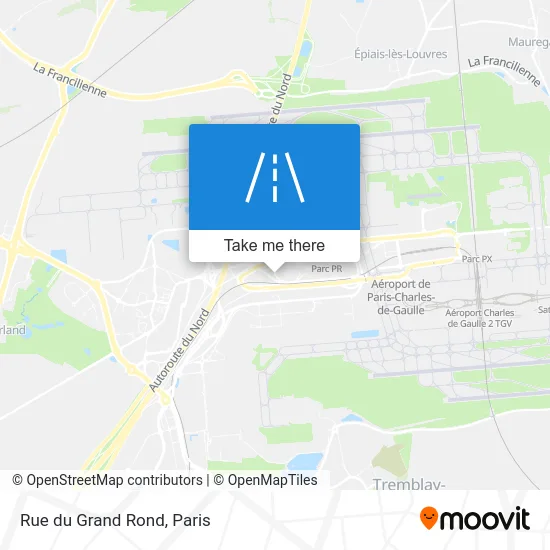 Rue du Grand Rond map