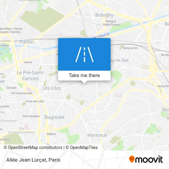 Allée Jean Lurçat map