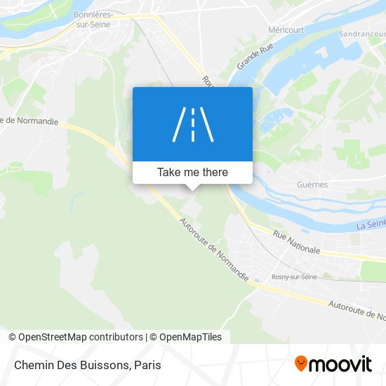 Chemin Des Buissons map