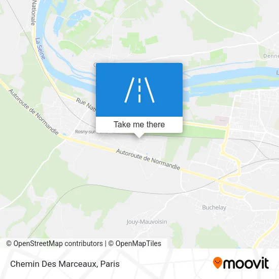 Chemin Des Marceaux map