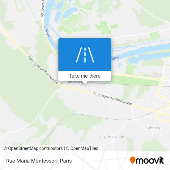Rue Maria Montessori map