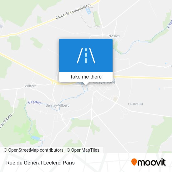 Rue du Général Leclerc map