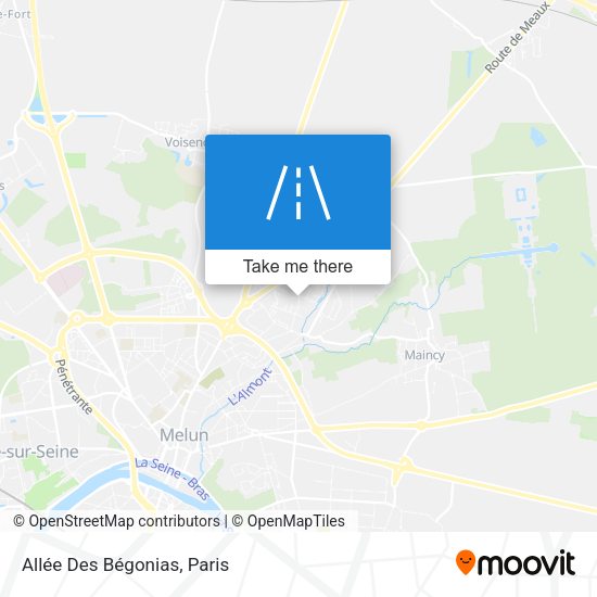 Allée Des Bégonias map