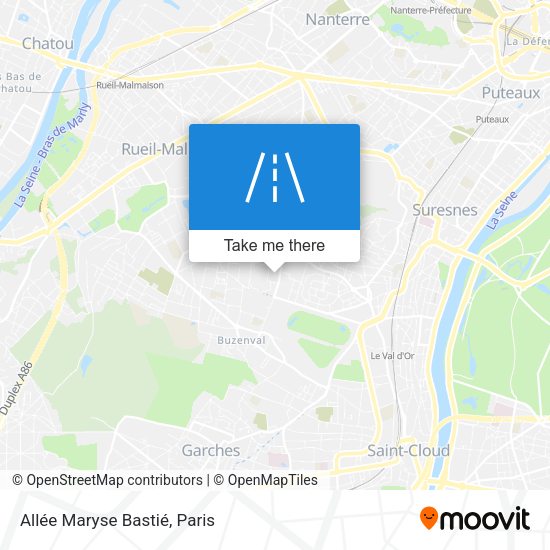 Allée Maryse Bastié map