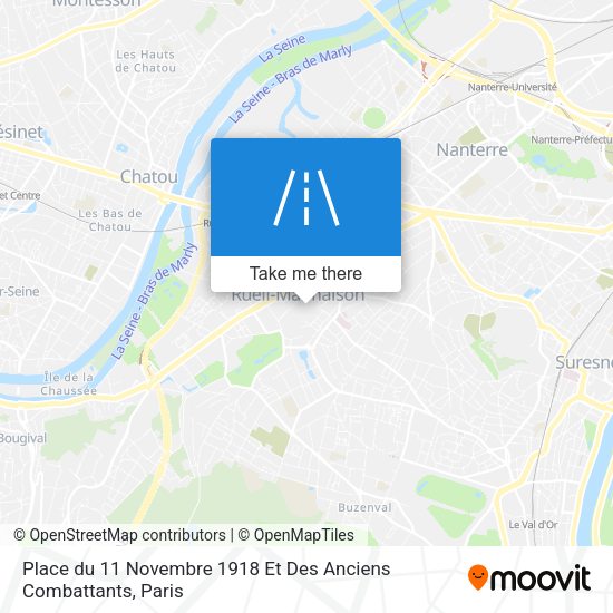 Place du 11 Novembre 1918 Et Des Anciens Combattants map