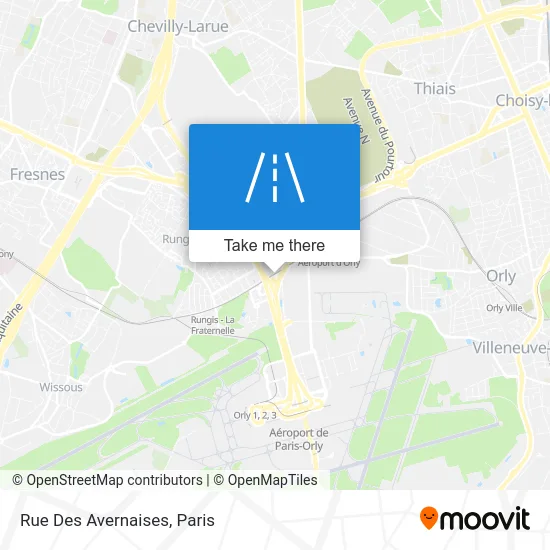 Rue Des Avernaises map