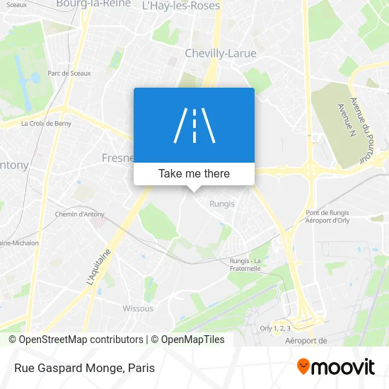 Rue Gaspard Monge map