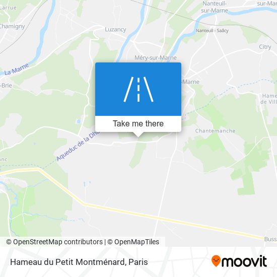 Hameau Du Petit Montménard map