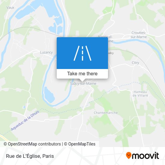 Rue de L’Église map