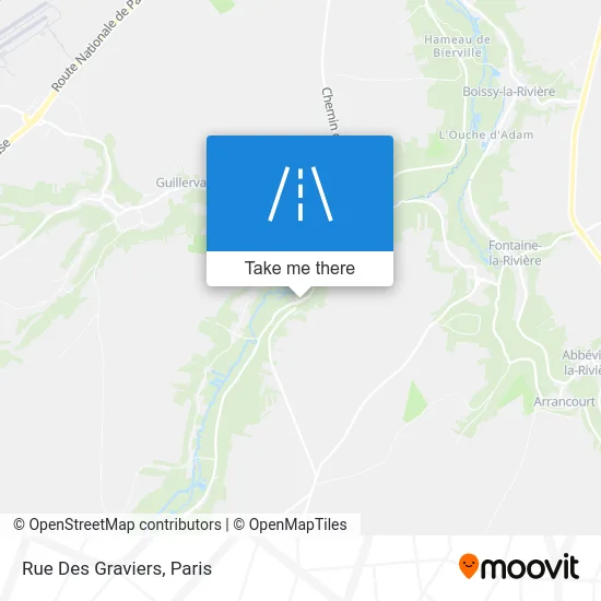 Rue Des Graviers map