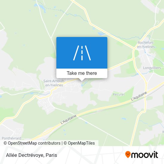 Allée Dectrévoye map