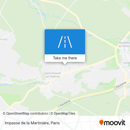 Impasse de la Martinière map