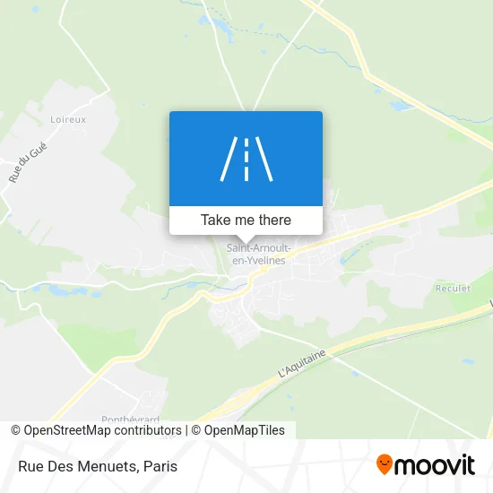 Rue Des Menuets map