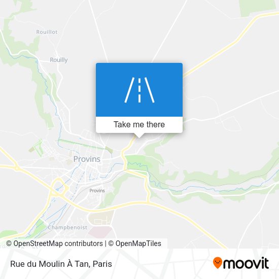 Rue du Moulin À Tan map