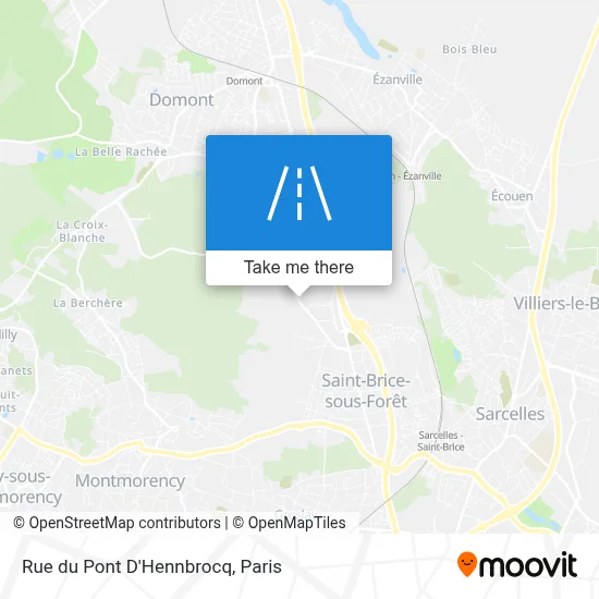 Rue du Pont D'Hennbrocq map