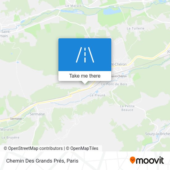 Chemin Des Grands Prés map
