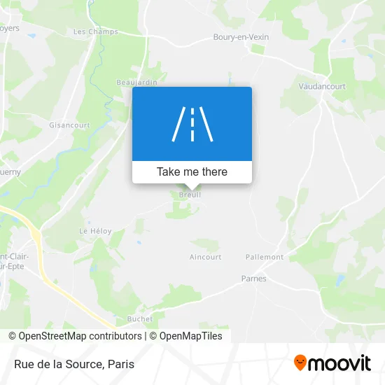 Rue de la Source map