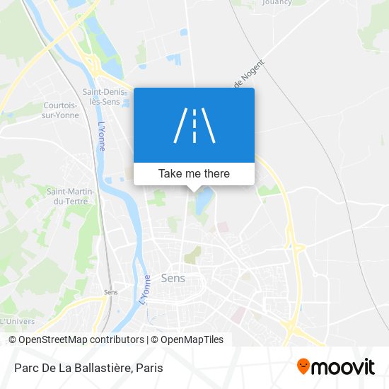 Parc De La Ballastière map
