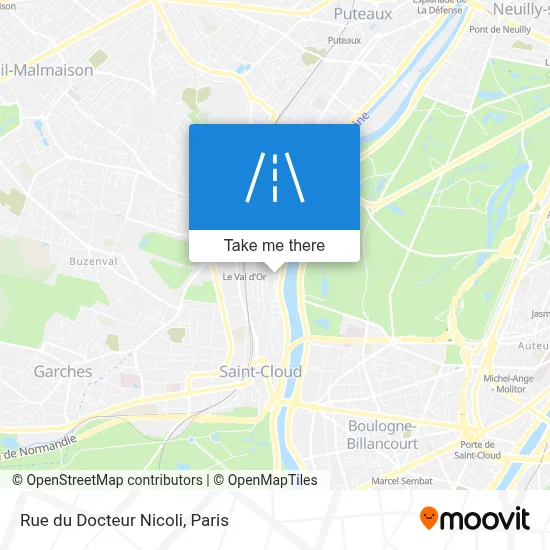 Rue du Docteur Nicoli map