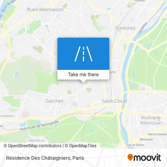 Résidence Des Châtaigniers map