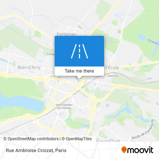 Rue Ambroise Croizat map