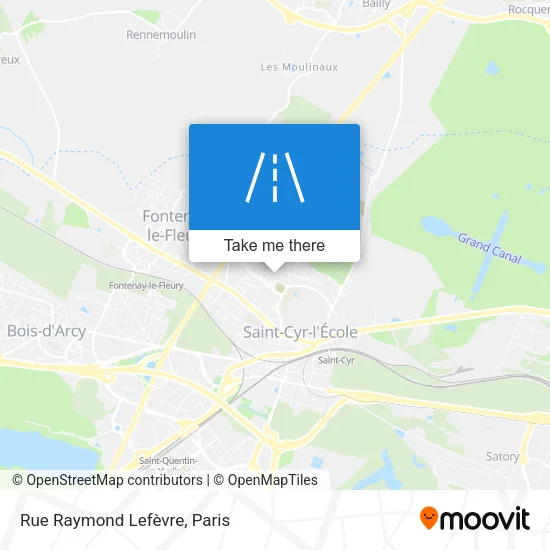 Rue Raymond Lefèvre map