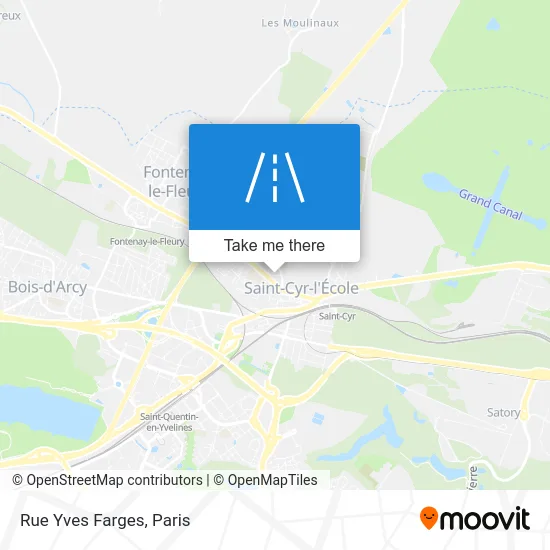 Rue Yves Farges map