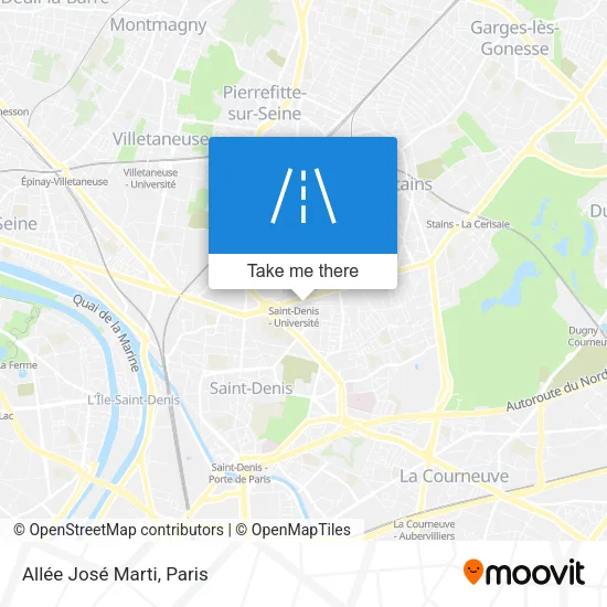 Allée José Marti map