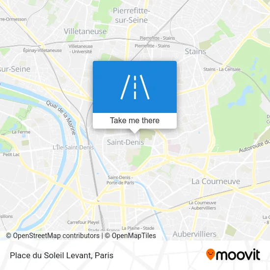 Place du Soleil Levant map
