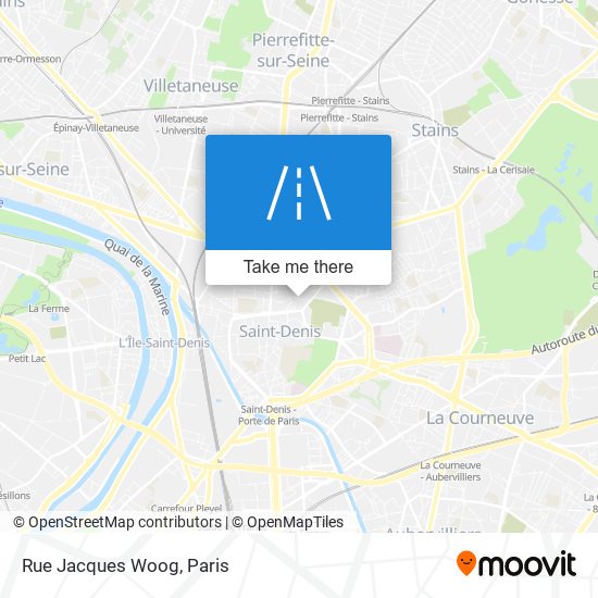 Mapa Rue Jacques Woog
