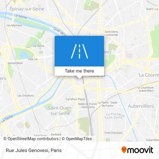 Rue Jules Genovesi map
