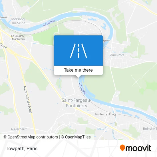 Chemin de Halage map