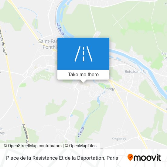 Place de la Résistance Et de la Déportation map