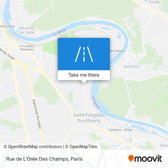 Rue de L'Orée Des Champs map