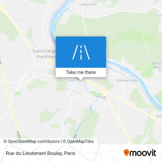 Rue du Lieutenant Boulay map